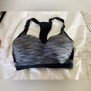 VICTORIA SPORT, Incredible Women's Gray Sports Bra, 32DD